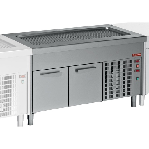 [S80/RPR15-R2] Refrigerated top unit on refrigerated cupboard 4x GN 1/1