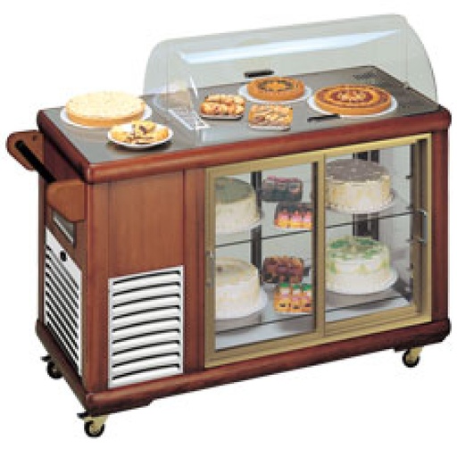 [CARRETTINO250] Refrigerated trolley for cakes