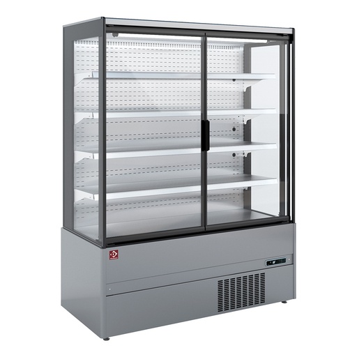 [MML09-FX] Refrigerated wall element, self-service, swing doors - FULL INOX