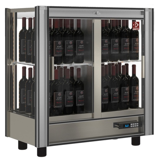 [PVV-3/TR] Refrigerated winecooler Lt. 216 - Through - Modulable