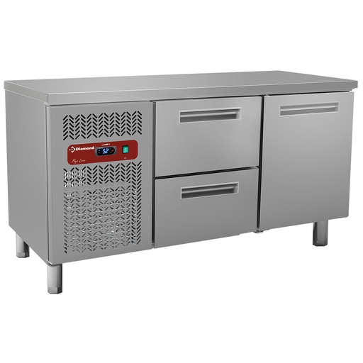 [BMIV15/R2_BC1/2-TP] Refrigerating table composed of :