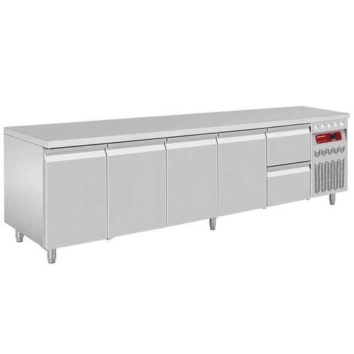 [DT274/P9_1XCA1/2-P9] Refrigerating table composed of :