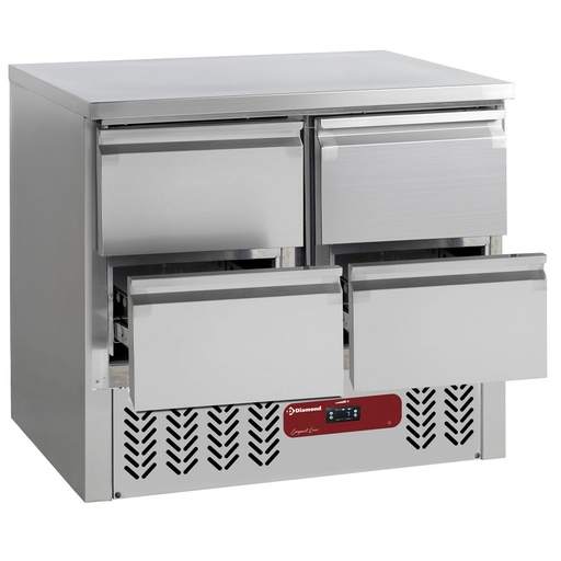 [SA2/R6_2XGC1/2/R6] Refrigerating table composed of :