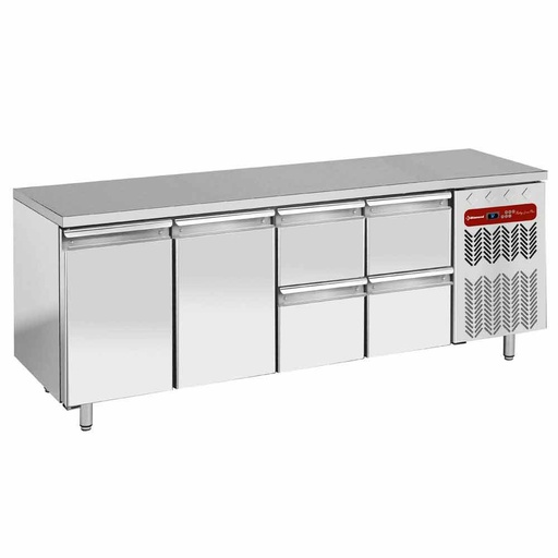 [TG4N/H-R2_2XK1/2-H] Refrigerating table composed of :