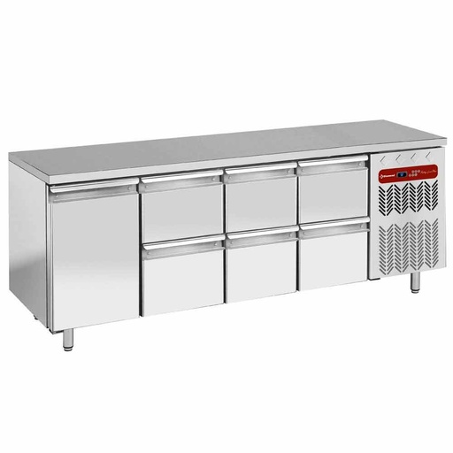 [TG4N/H-R2_3XK1/2-H] Refrigerating table composed of :