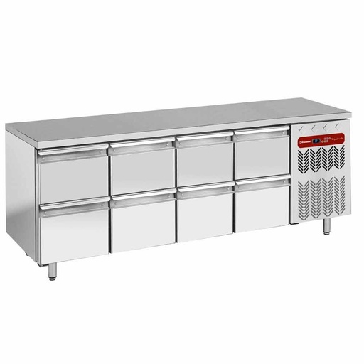 [TG4N/H-R2_4XK1/2-H] Refrigerating table composed of :