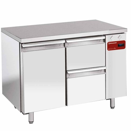[TS2N/H_1XK1/2-H] Refrigerating table composed of :