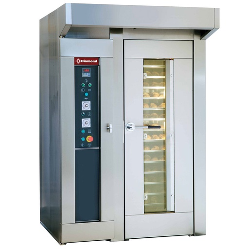 [FRM/4G-F] Rotary oven for bakery and pastry, 15 or 18 Levels (450x650 mm or 500x700 mm)