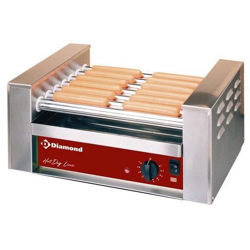 [CSX/7R] Sausages grill electric, 7 rollers