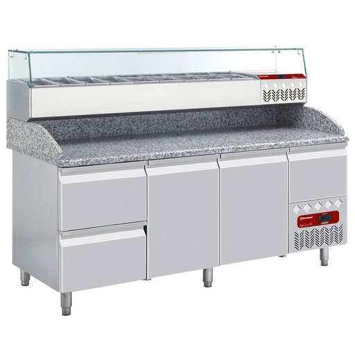 [TP261/P9_SY198G/PP9] Set Refrigerated table & structure: 