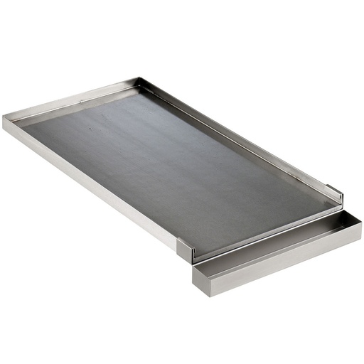 [A17/PCL2] Smooth cooking plate, 2 fires