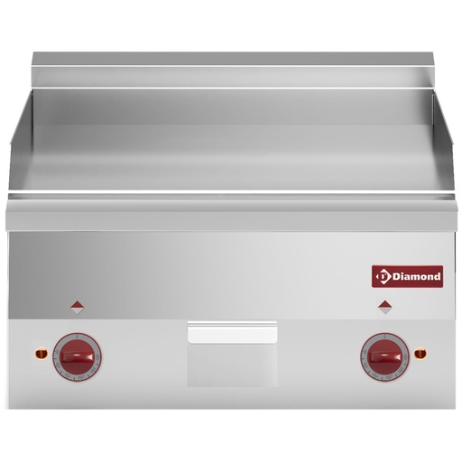 [E60/PL6T-N] Smooth electric cooking plate -Top-
