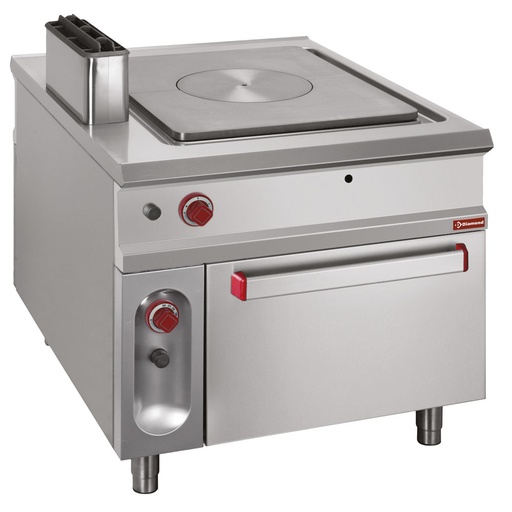 [G1/TF2] Solid top stove on gas oven GN 2/1- PASS-THROUGH