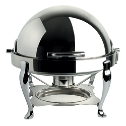 [DA/RTR] Stainless steel "rounded" stove, "roll-top" lid, GN 1/1-65 mm