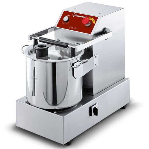 [CSP2/15B] Stainless steel cutter, 15 liters, table model, 2 speeds