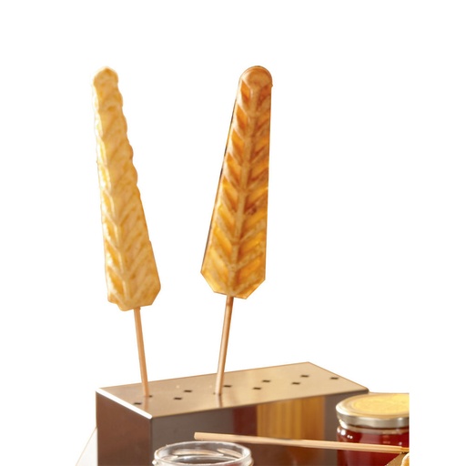 [GE-PRE] Stainless steel display for ear waffles