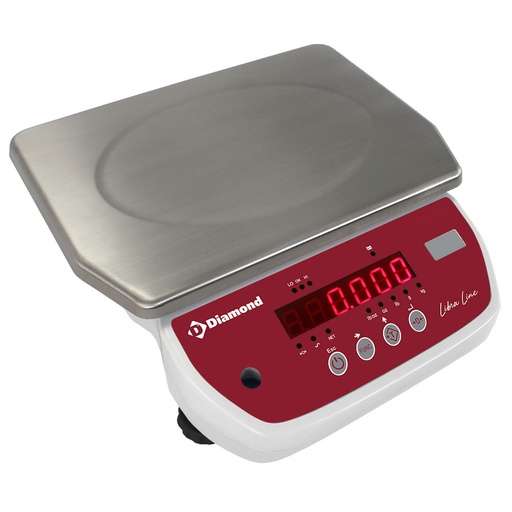 [BAL/6-1] Stainless steel electronic scale, 6Kg x 1g