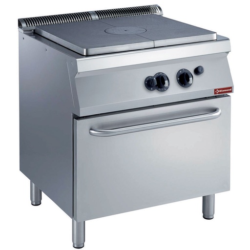 [G17/TF8-N] Stove cast-iron plate, gas oven GN 2/1