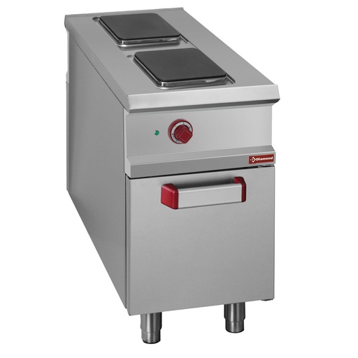 [E1/2PQA1] Stove with 2 electric plates, cupboard - PASS-THROUGH