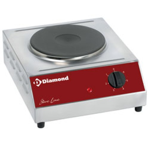[PLAQ/1E-N] Table top electric stove, 1 plate