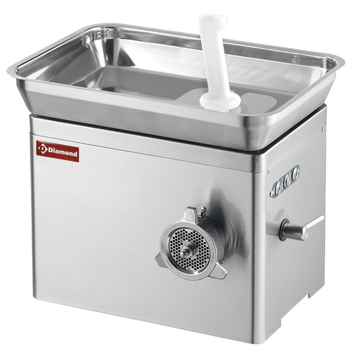 [TSU22/AT-N] Table top stainless steel meat mincer N° 22, Unger system (partial), 300 kg/h