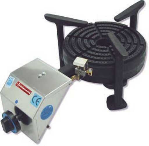 [BPG/10] Table-top gas range paella, diam. 250 (10 kW)
