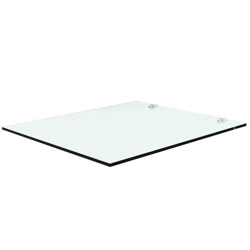 [OP15] Tempered glass shelf with brackets
