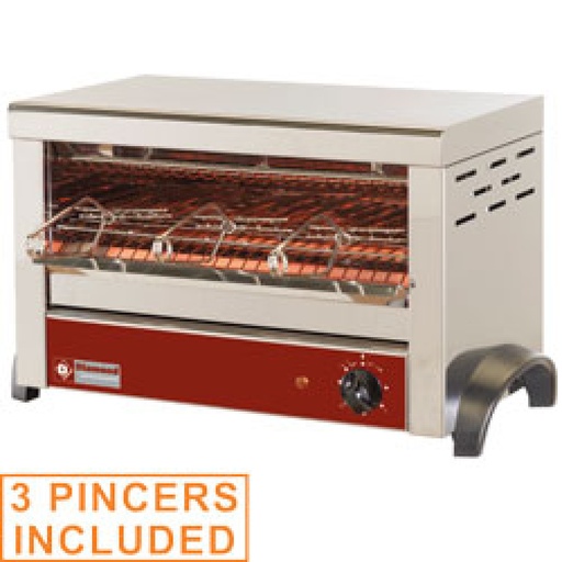 [M3-TOSTI/B] Toaster 3 tongs quartz