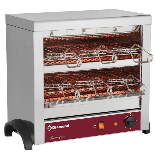 [M6-TOSTI/N-2EME] Toaster 6 tongs quartz
