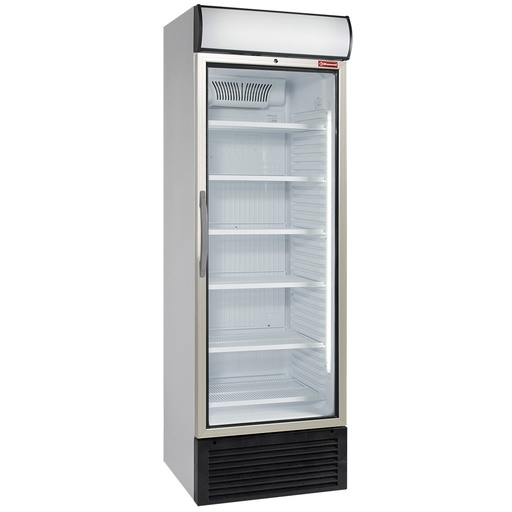 [E50PC/R6-2EME] Ventilated positive T° display 500 liters, with light box