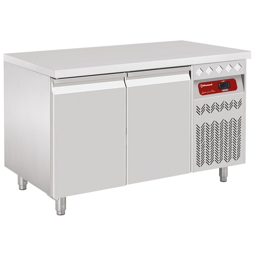[DT131/R2] Ventilated refrigerated table, 2 doors GN 1/1, 260 Lit.