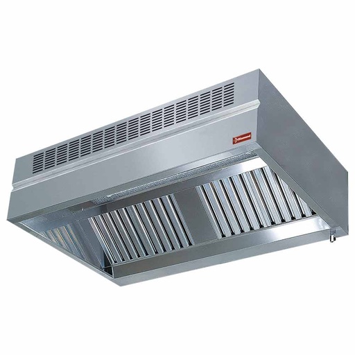 [AUP4013] Wall cooker hood  with air compensation "AMBIANCE"