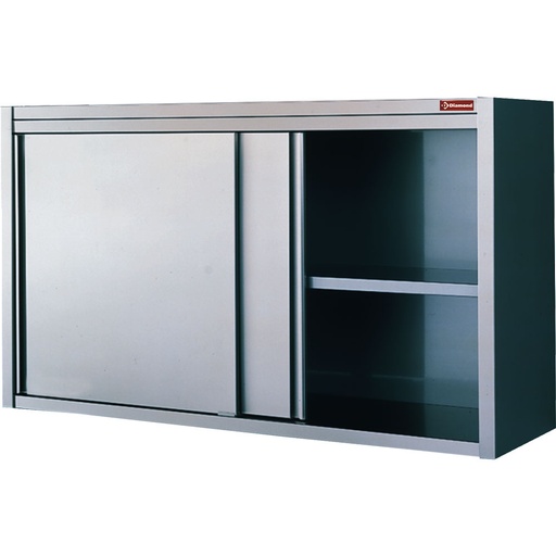 [PSC180/B] Wall cupboard with sliding doors