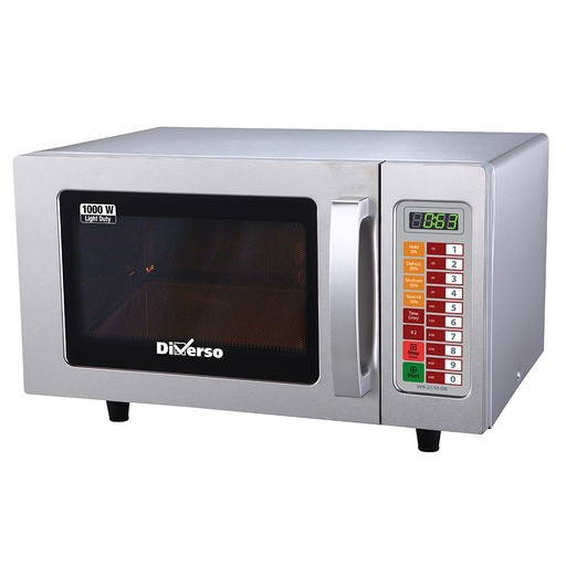 [WR-2510-DE] Four micro-ondes en inox,1000 W. (25 Lt), digital
