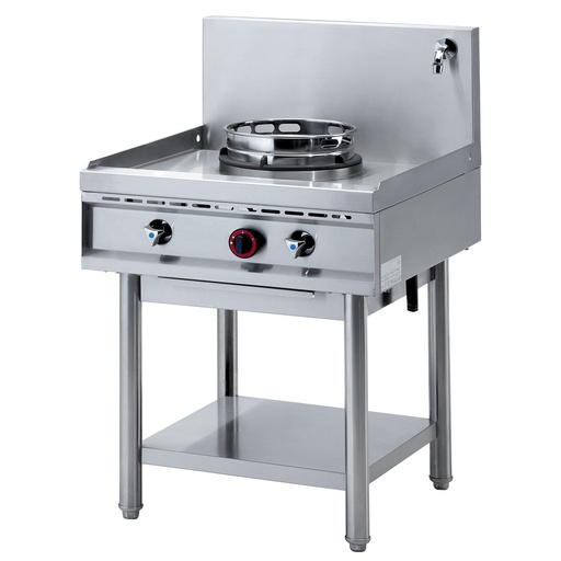 [WGL1-7] Fourneau wok gaz, 1 feu (13 kW)