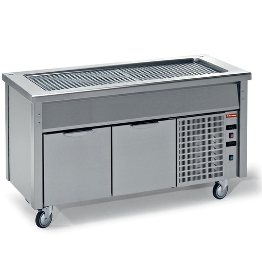 [RPT12_KIT-2EME] Elément à top réfrigéré sur armoire ouverte + roue