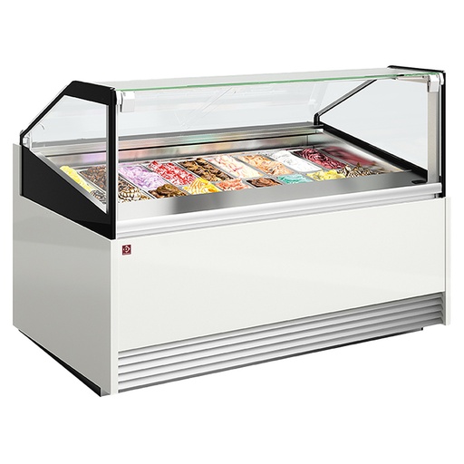 [OTTA11-V7] Comptoir à crème glacée 12 bacs inox (360x165)