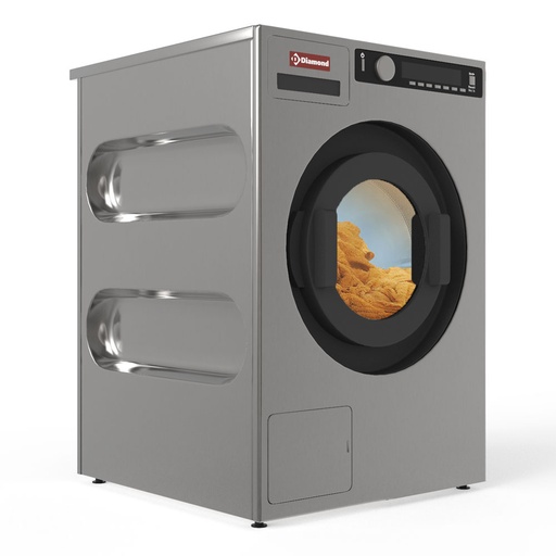 [ML80-NP] Lave-essoreuse "Inox-Titanium", avec pompe de décharge 8 Kg