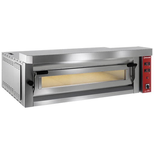 [LFD-06L] Four électrique à pizzas "extra large", 6 pizzas
