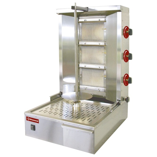 [KEB-G61] Gyros grill gaz 35 kg