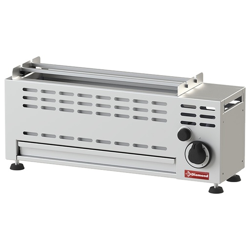 [GBG1-7] Grill Brochettes gaz - 1 bruleur - 1 x7 KW