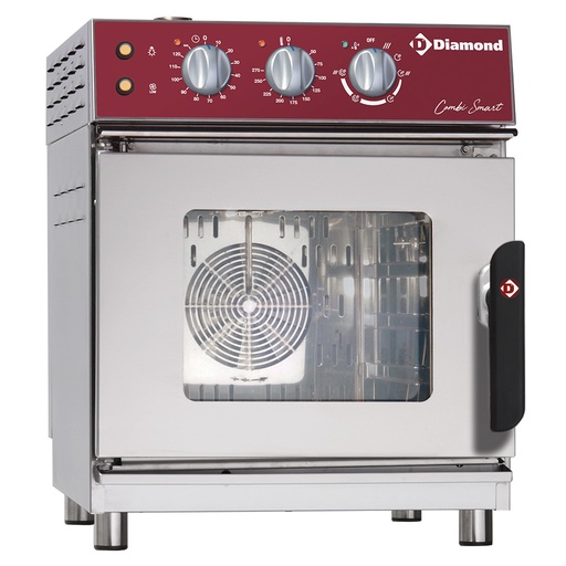 [FVS-423] Four vapeur/convection électrique, 4x GN2/3 mécanique