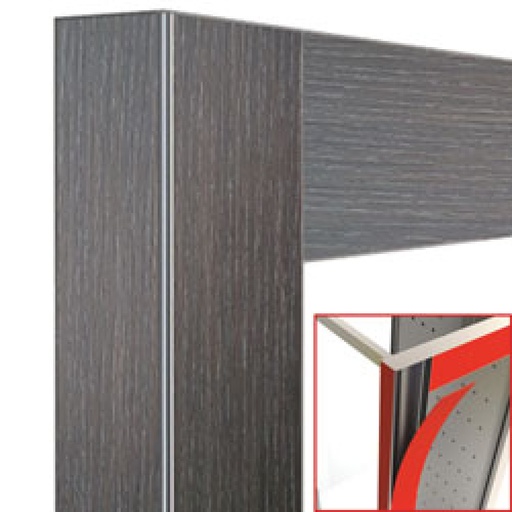 [DE21-WL] Déco vitrine 216 Lt. Wengé loft- magnétique