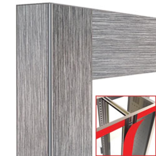 [DE21-U-LC] Déco jonction 2x 216 Lt.Mélèze cendre- magnétique