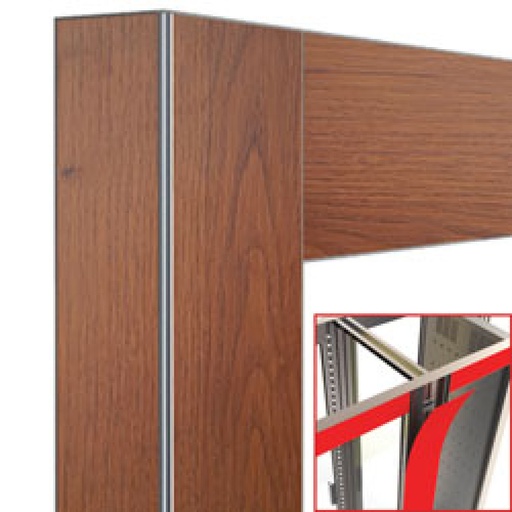 [DE21-U-CA] Déco jonction 2x 216 Lt.Chêne- magnétique