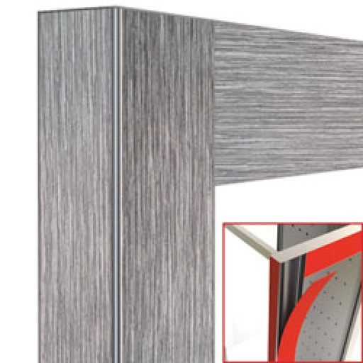 [DE21-LC] Déco vitrine 216 Lt.Mélèze cendre- magnétique