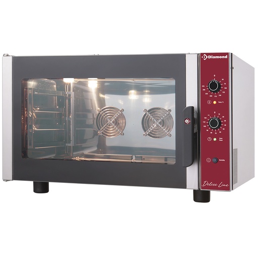 [CPE644-P] Four électrique à convection 4x 600x400 mm + humidificateur manuel