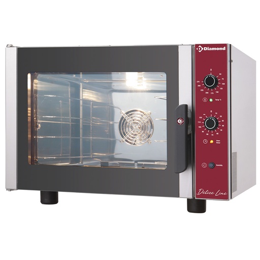 [CPE434-P] Four électrique à convection 4x 460x340 mm + humidificateur manuel