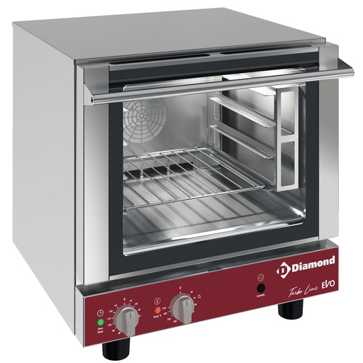 [CGE23-L] Four électrique à convection, 4x GN 2/3 + humidificateur manuel