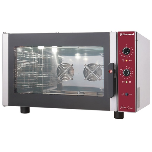 [CGE11-P] Four électrique à convection, 4x GN 1/1 + humidificateur manuel